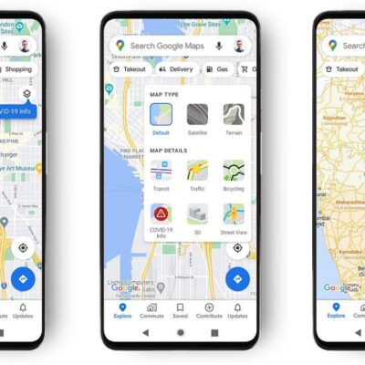 Google Mapy získajú novú aktualizáciu v podobe Covid Mapy