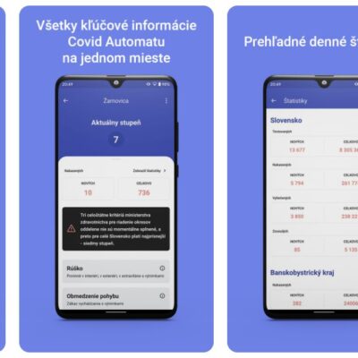 Pozrite si aktuálne nariadenia Covid Automatu v aplikácií!