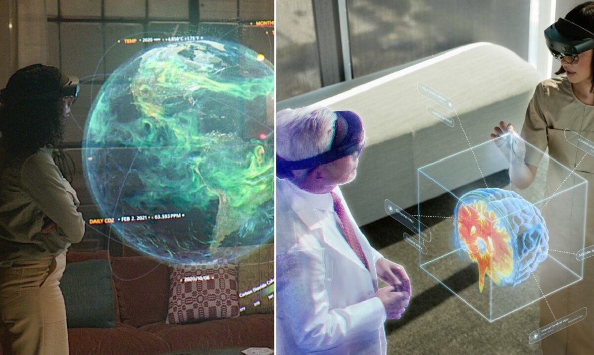 Prichádza budúcnôsť od Microsoft! Hologramy